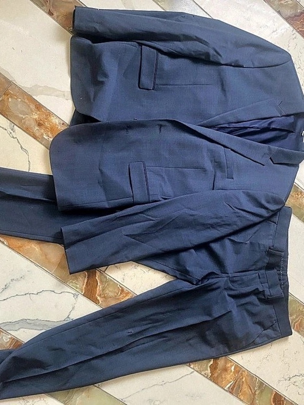 Express Innovator Men's Blue Suit